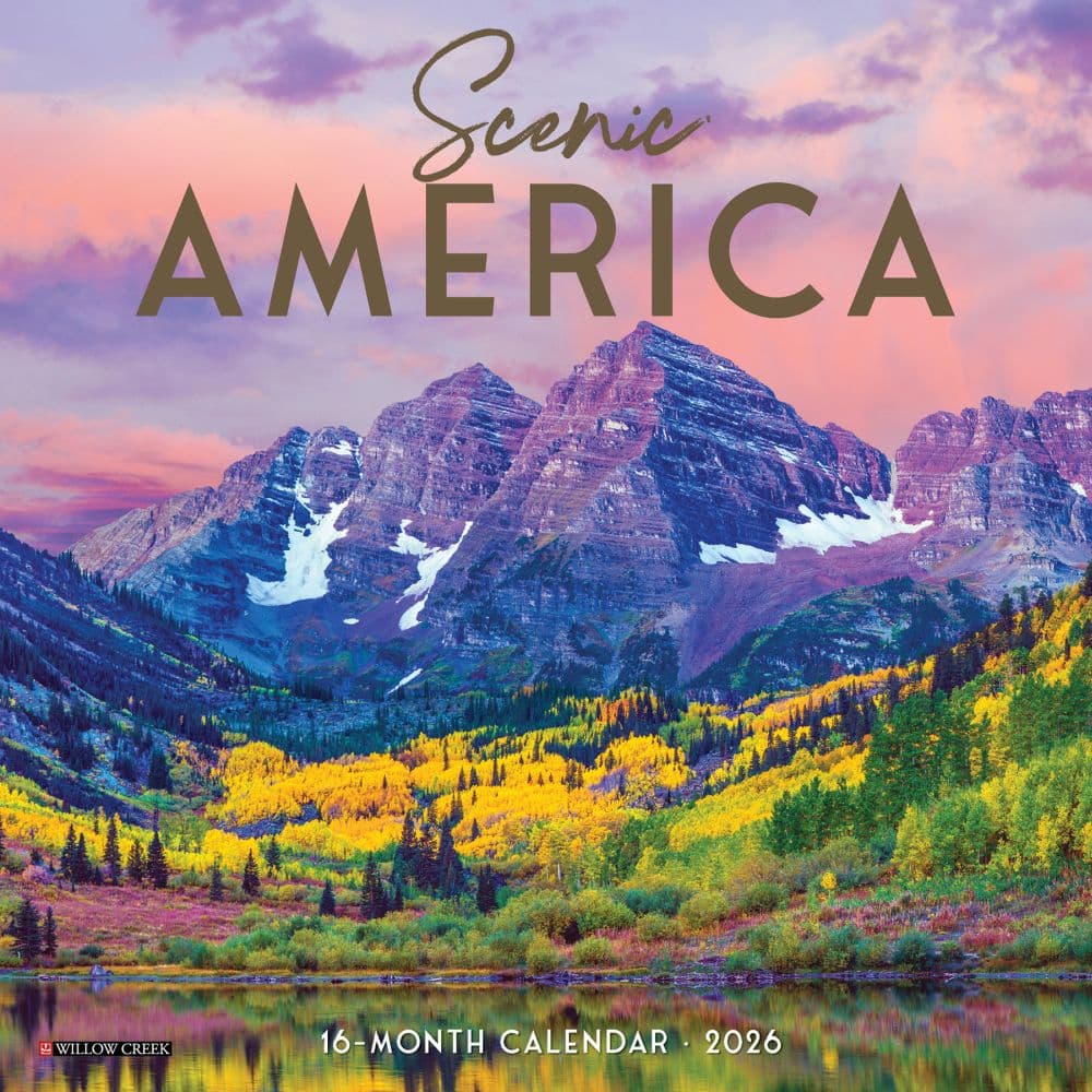 image America 2026 Mini Wall Calendar