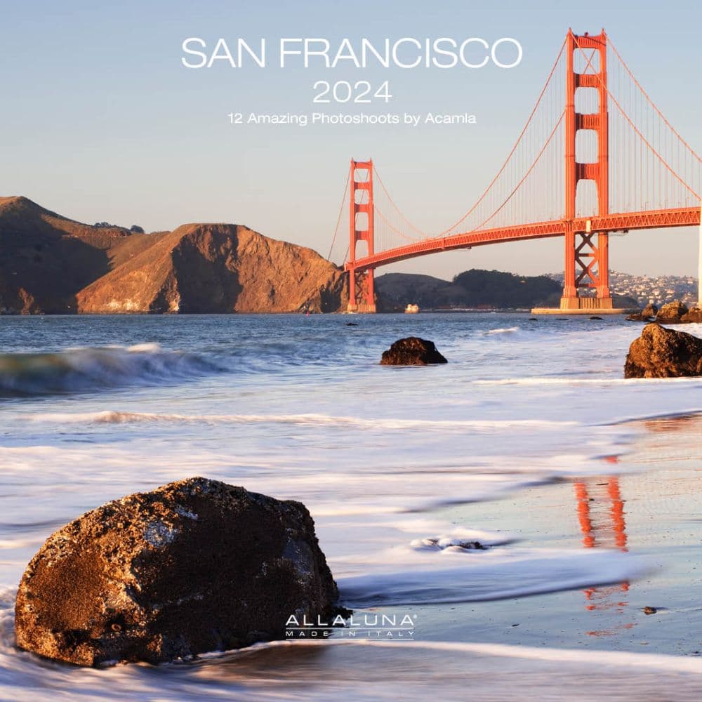 San Francisco 2024 Mini Wall Calendar