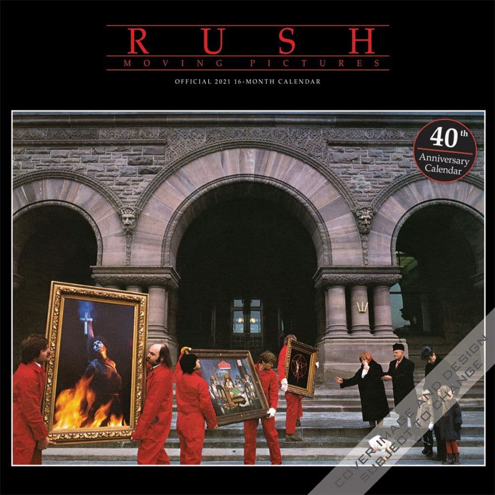 2021 Rush Wall Calendar