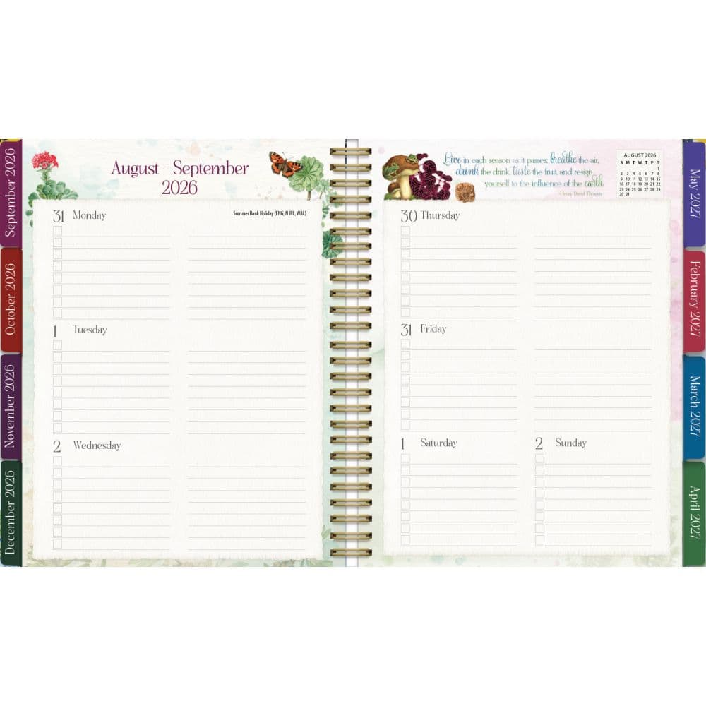 Botanical Gardens 2027 Agenda Planner by Barbara Anderson First Alternate Image