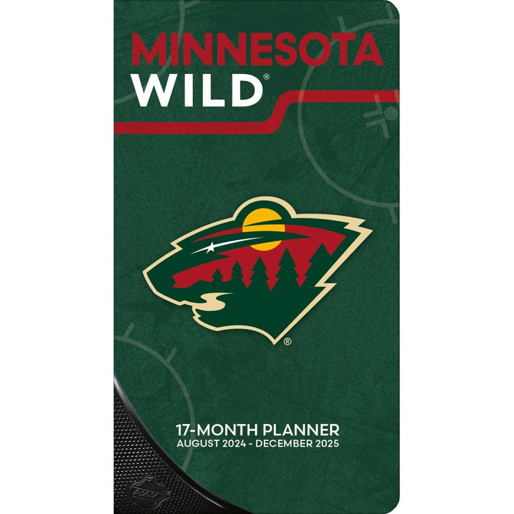 image NHL Minnesota Wild 17 Month 2025 Pocket Planner Main Image