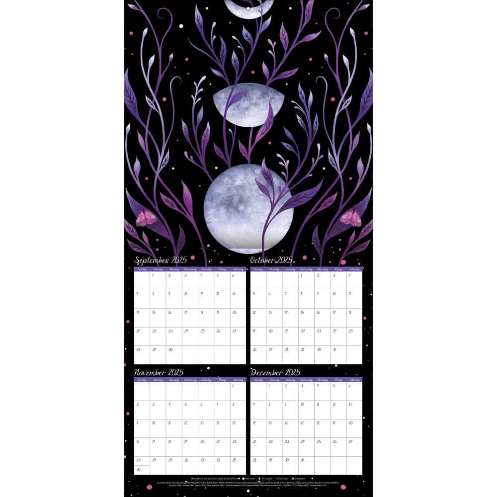 Moonlight Magic 2026 Wall Calendar by Lea Yunk Second Alternate Image