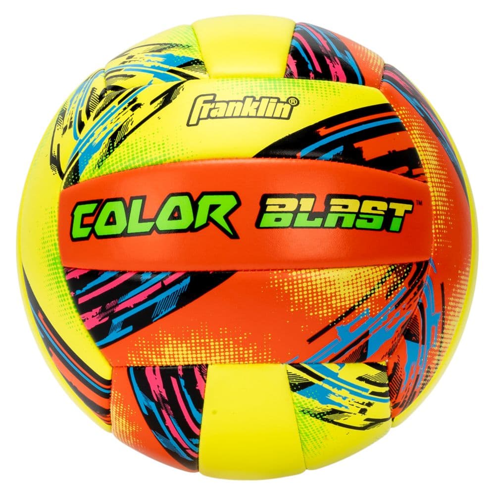 image Franklin Sports Color Blast Volleyball Main Product Image