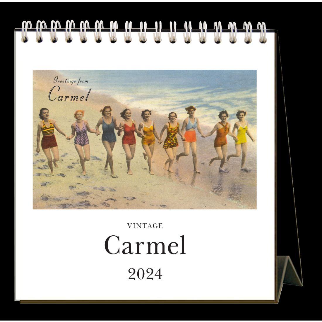 Carmel Nostalgic 2024 Easel Desk Calendar
