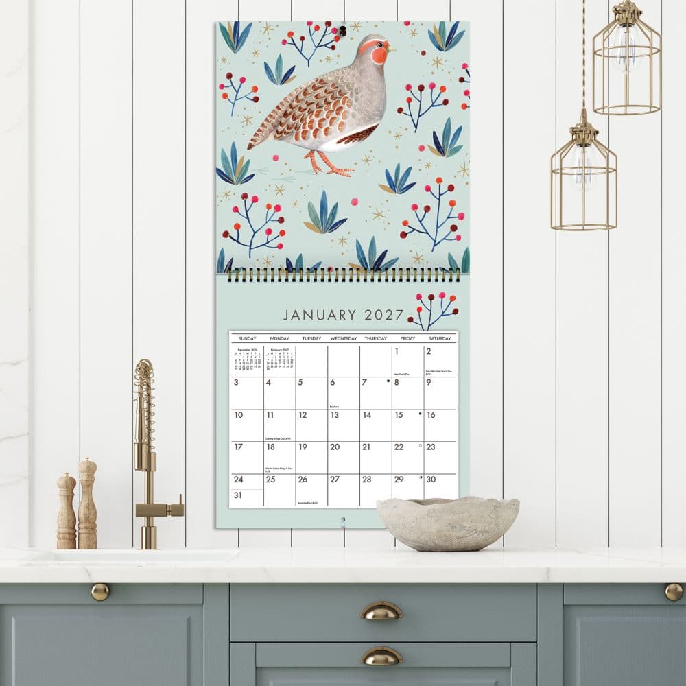 Wonder of Birds 2027 Spiral Wall Calendar Third Alternate Image