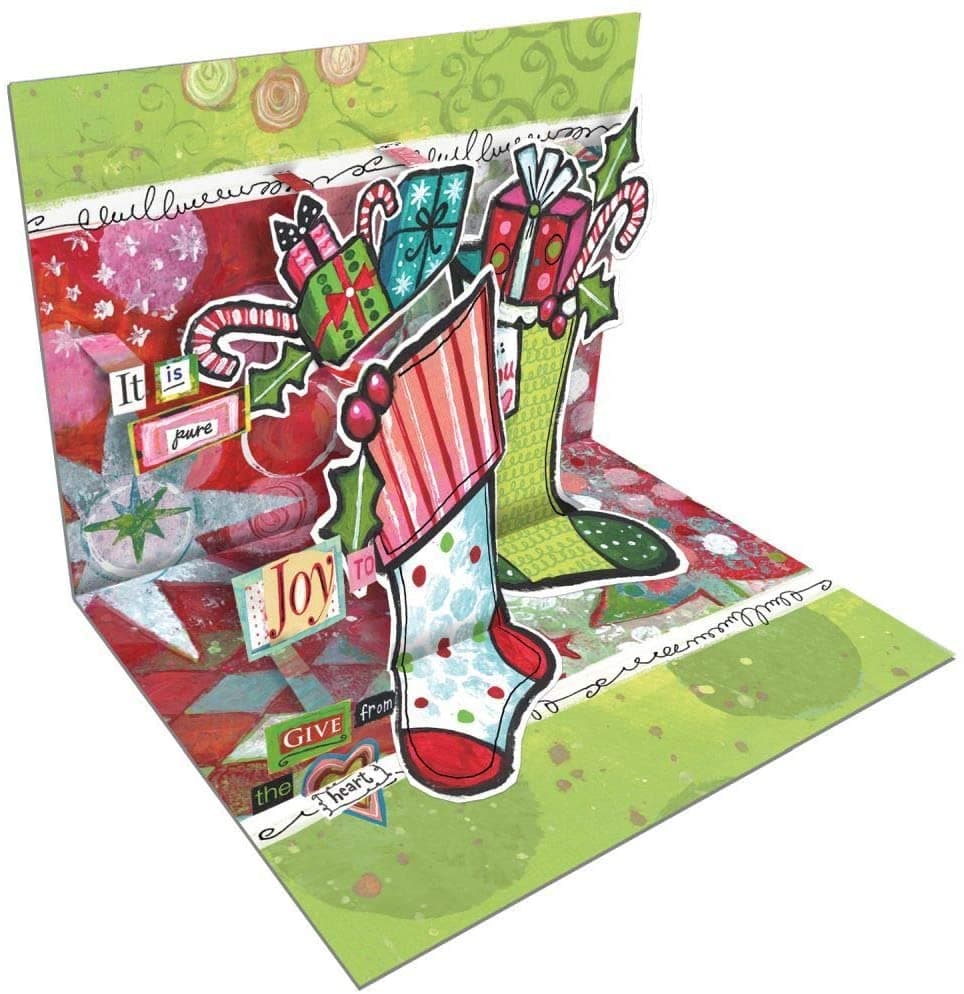 Happy Christmas Pop-Up Christmas Cards by Lori Siebert