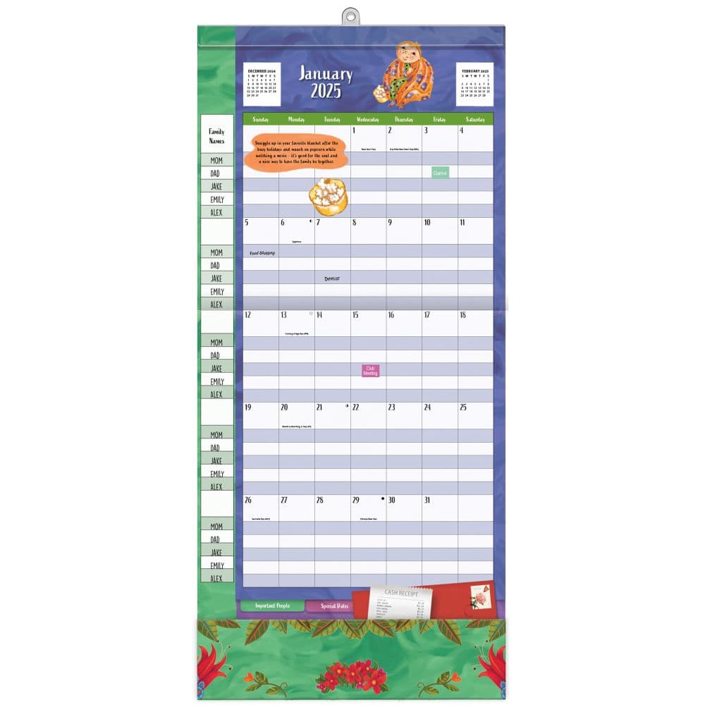 Moms by Cindy Revell 2025 Plan It Wall Calendar Second Alternate Image width="1000" height="1000"