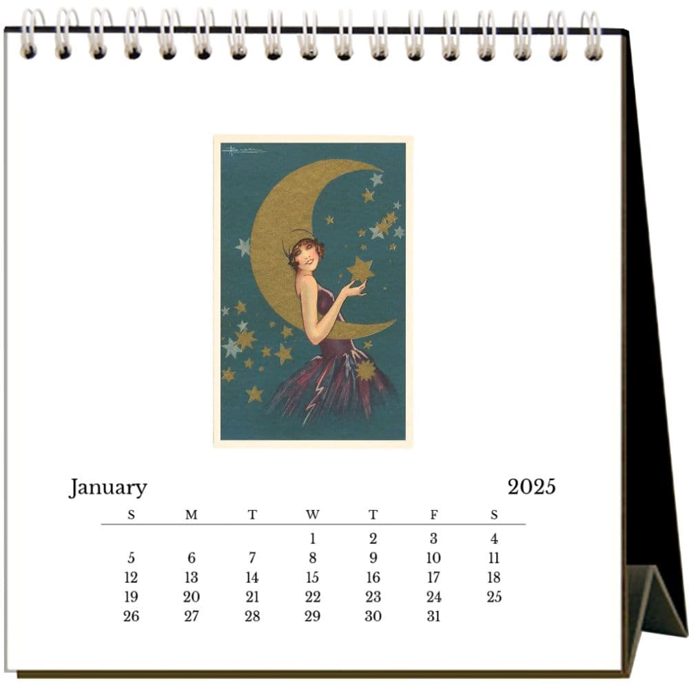 Moon 2025 Easel Desk Calendar Second Alternate Image width=&quot;1000&quot; height=&quot;1000&quot;