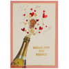 image Champagne Bottle and Hearts Valentine&#39;s Day Card First Alternate Image width=&quot;1000&quot; height=&quot;1000&quot;