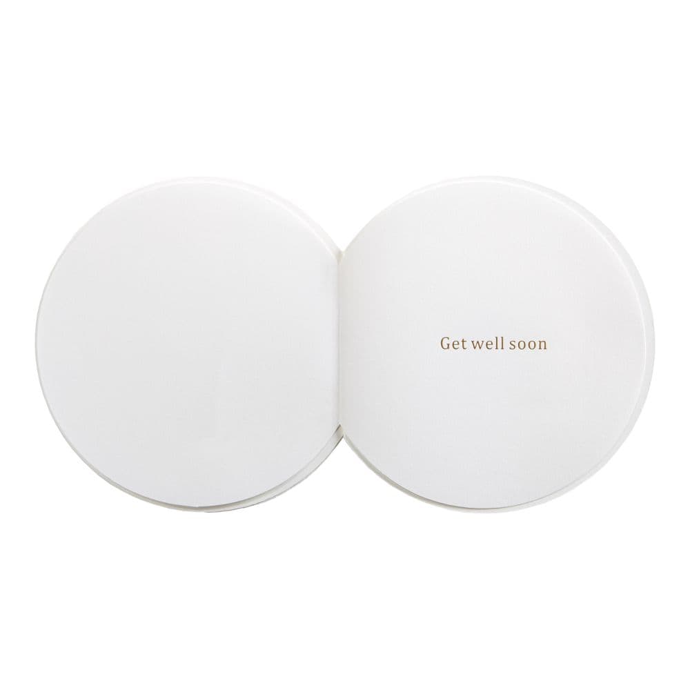 Orange Flowers with Gold Embroidery Get Well Card Second Alternate Image width=&quot;1000&quot; height=&quot;1000&quot;