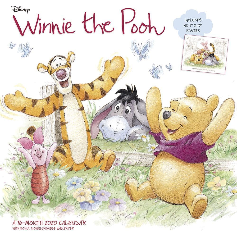 Winnie The Pooh Exclusive Wall Calendar - Calendars.com