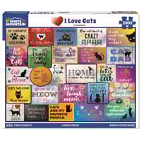 image I Love Cats 1000 Piece Puzzle Main Product Image