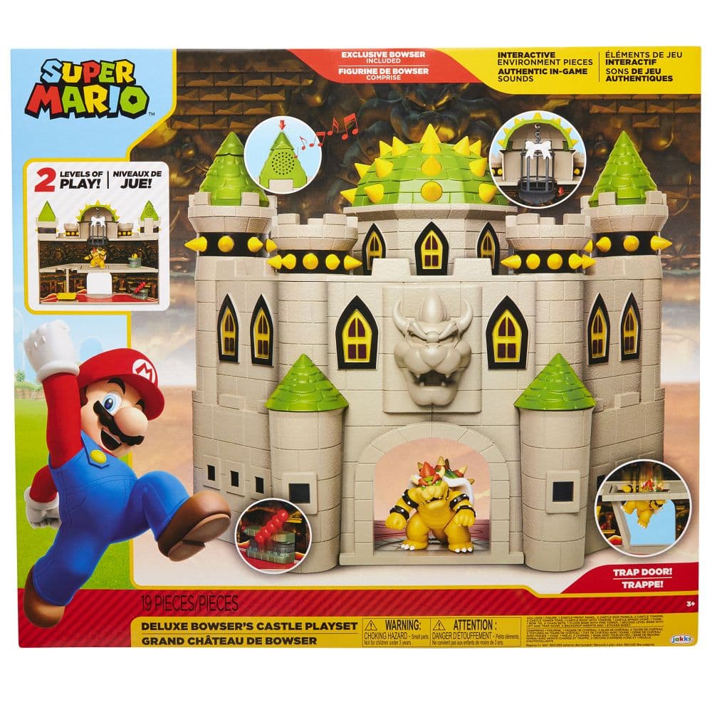 Super Mario Bowser Castle Playset Main Product Image