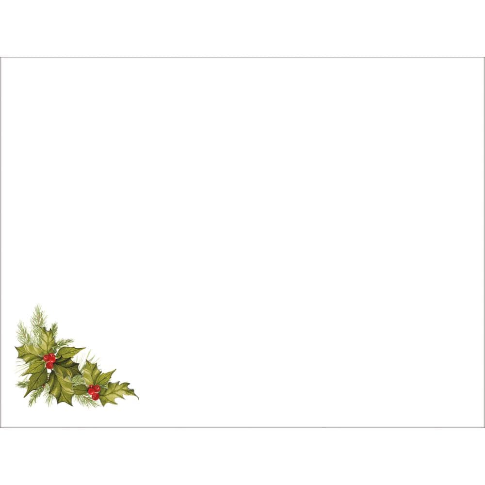 Christmas Holly by Nicole Tamarin Boxed Christmas Cards Alt3