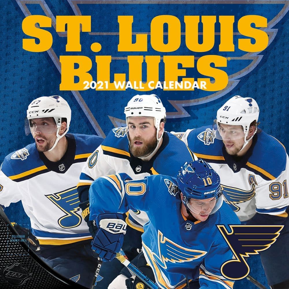 NHL St Louis Blues Mini Wall Calendar
