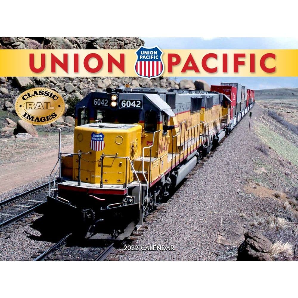 Trains Union Pacific Railroad 2022 Wall Calendar - Calendars.com