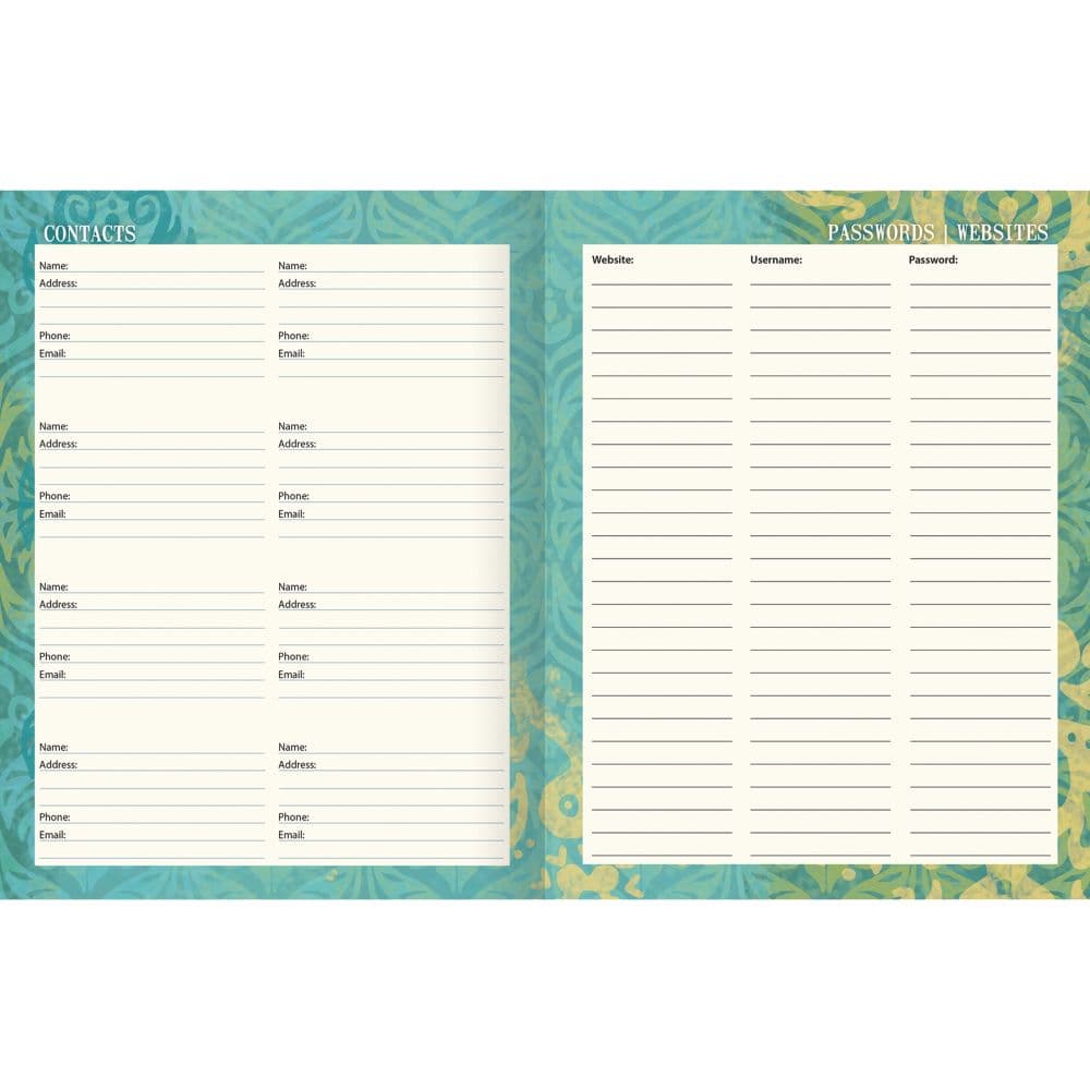 Bohemian by Susan Winget 2025 Monthly Planner