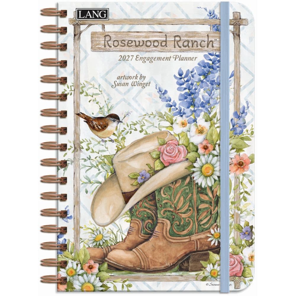 image Rosewood Ranch Spiral 2027 Engagement Planner by Susan Winget