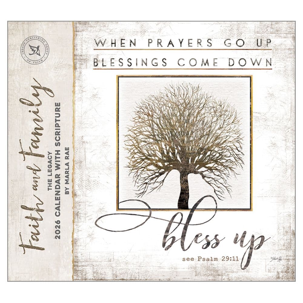 Faith and Family by Marla Rae 2026 Wall Calendar Main Image