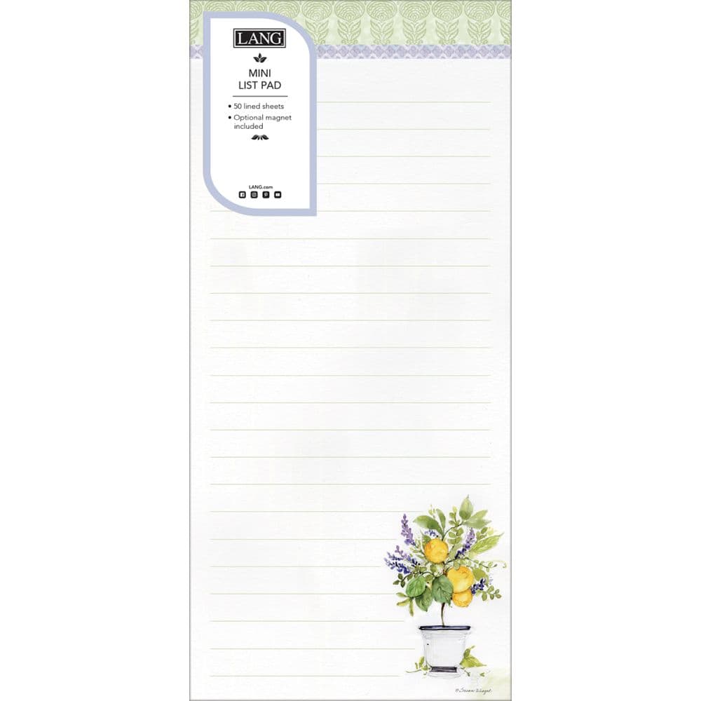 Lemon Grove Mini List Pad Second Alternate Image width=&quot;1000&quot; height=&quot;1000&quot;