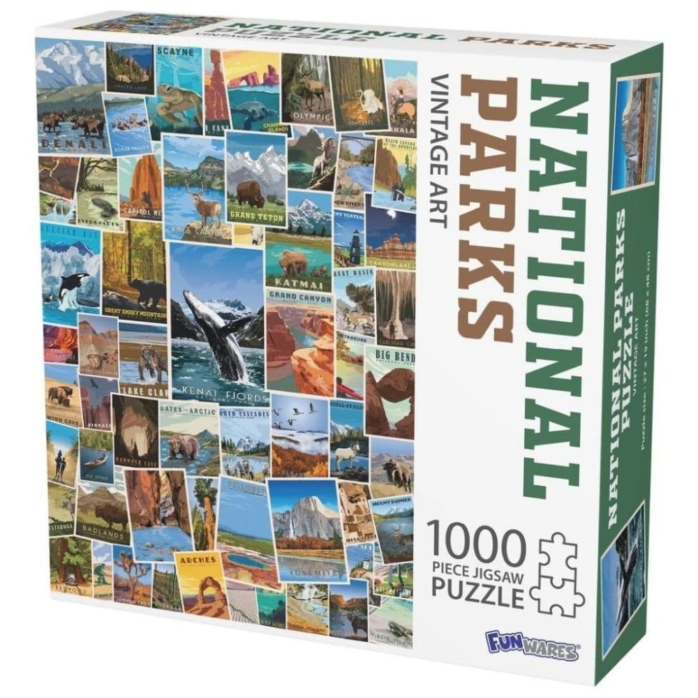 National Parks Puzzle 1000 Piece Puzzle Main Product Image