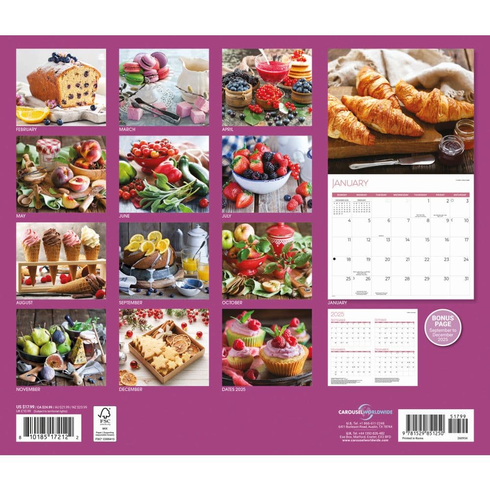 Kitchen Deluxe 2026 Wall Calendar First Alternate Image
