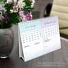 image Patterned 2026 Desk Calendar