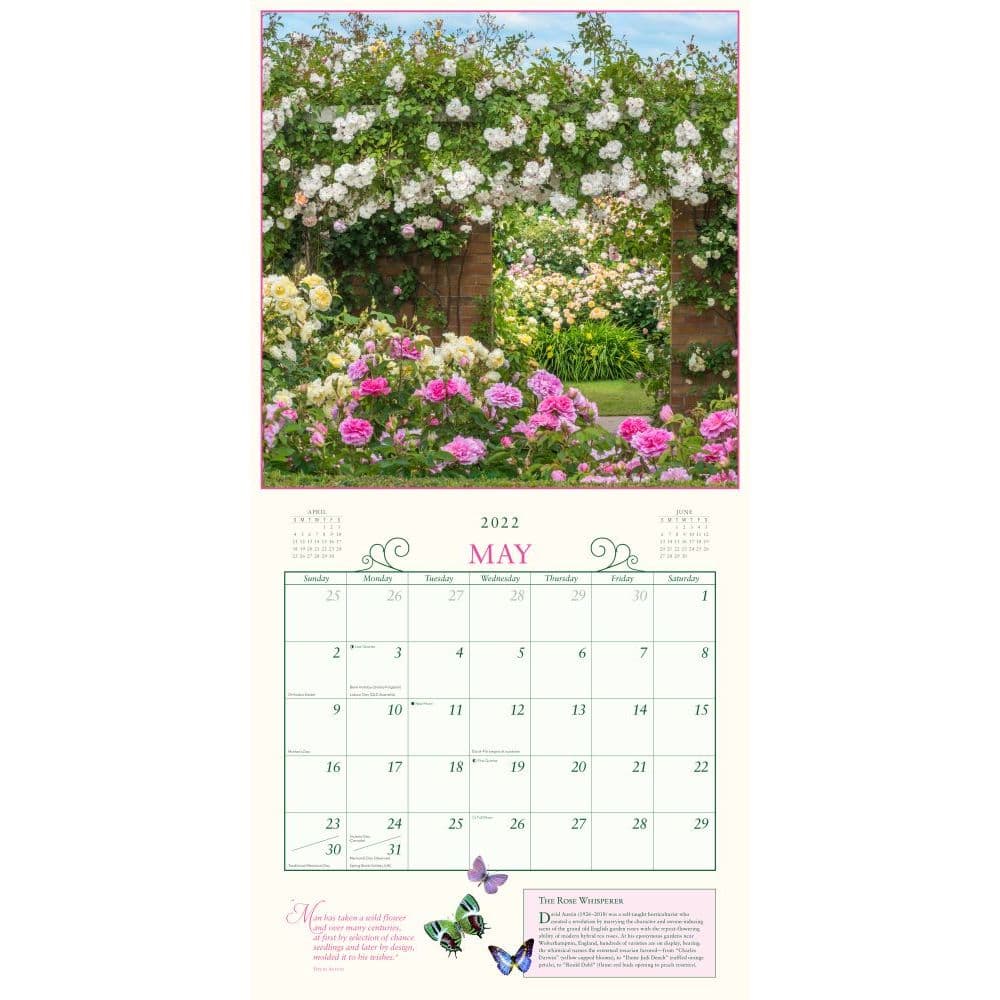 The Secret Garden 2022 Wall Calendar - Calendars.com