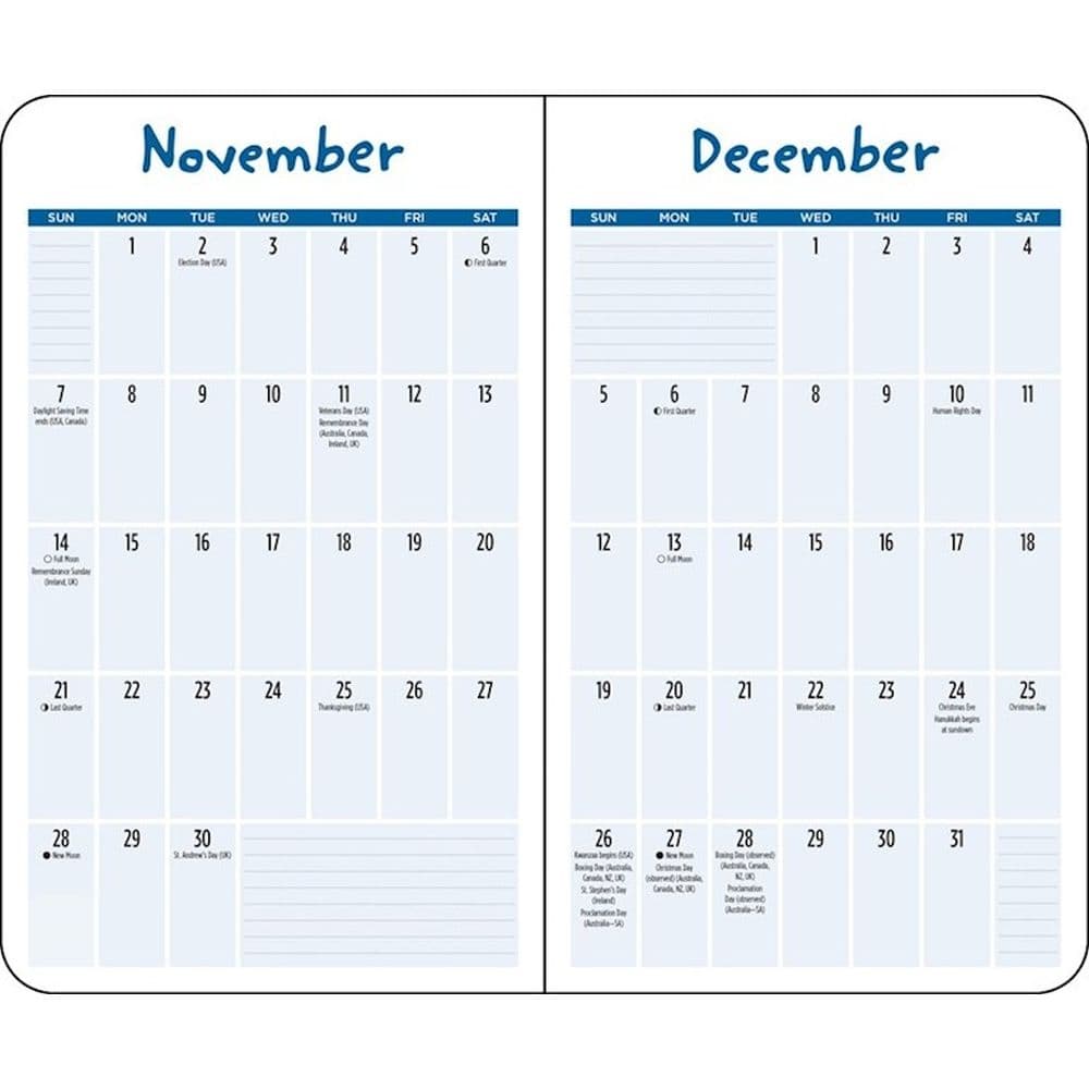 Thoughts of Dog 2027 Weekly Planner Second Alternate Image