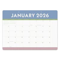 image Color Block Decorative 2026 Desk Pad Third Alternate Image