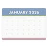 image Color Block Decorative 2026 Desk Pad Third Alternate Image