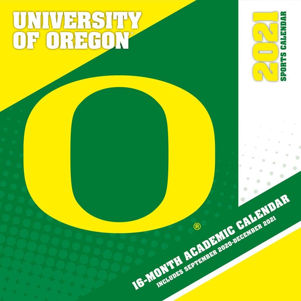 Oregon Ducks Mini Wall Calendar