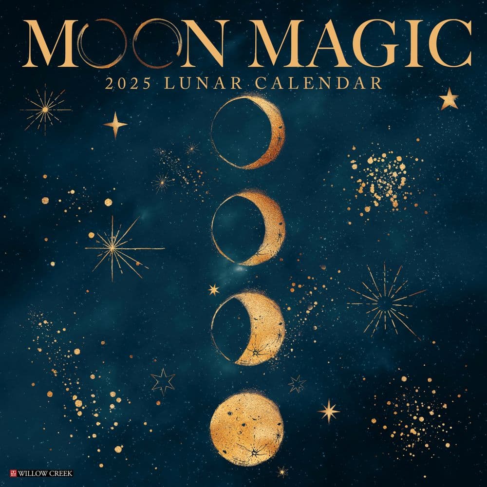 Moon Magic 2025 Wall Calendar Main Image