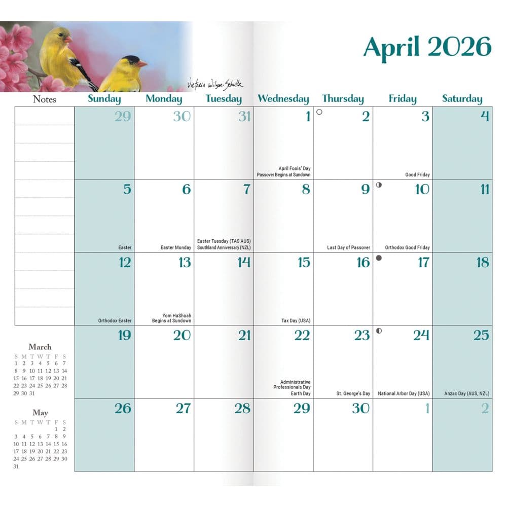 Victoria Wilson Schultz 2 Year 2026 Pocket Planner First Alternate Image