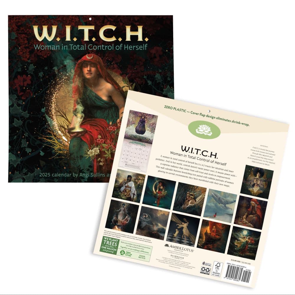 WITCH Woman in Control 2025 Wall Calendar First Alternate Image