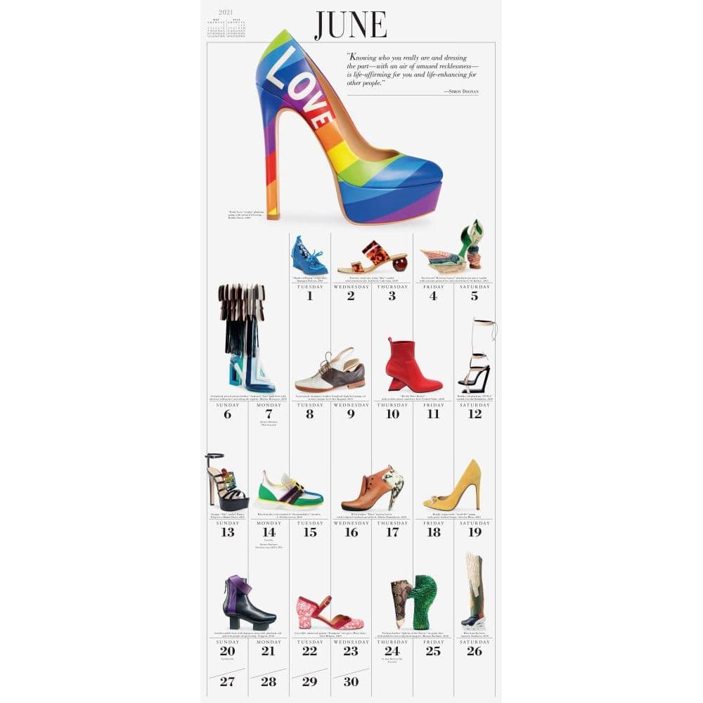 365 Days of Shoes Wall Calendar