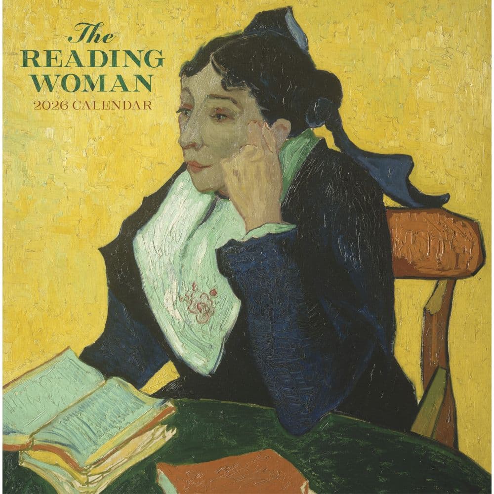 Reading Woman 2026 Wall Calendar Main Image