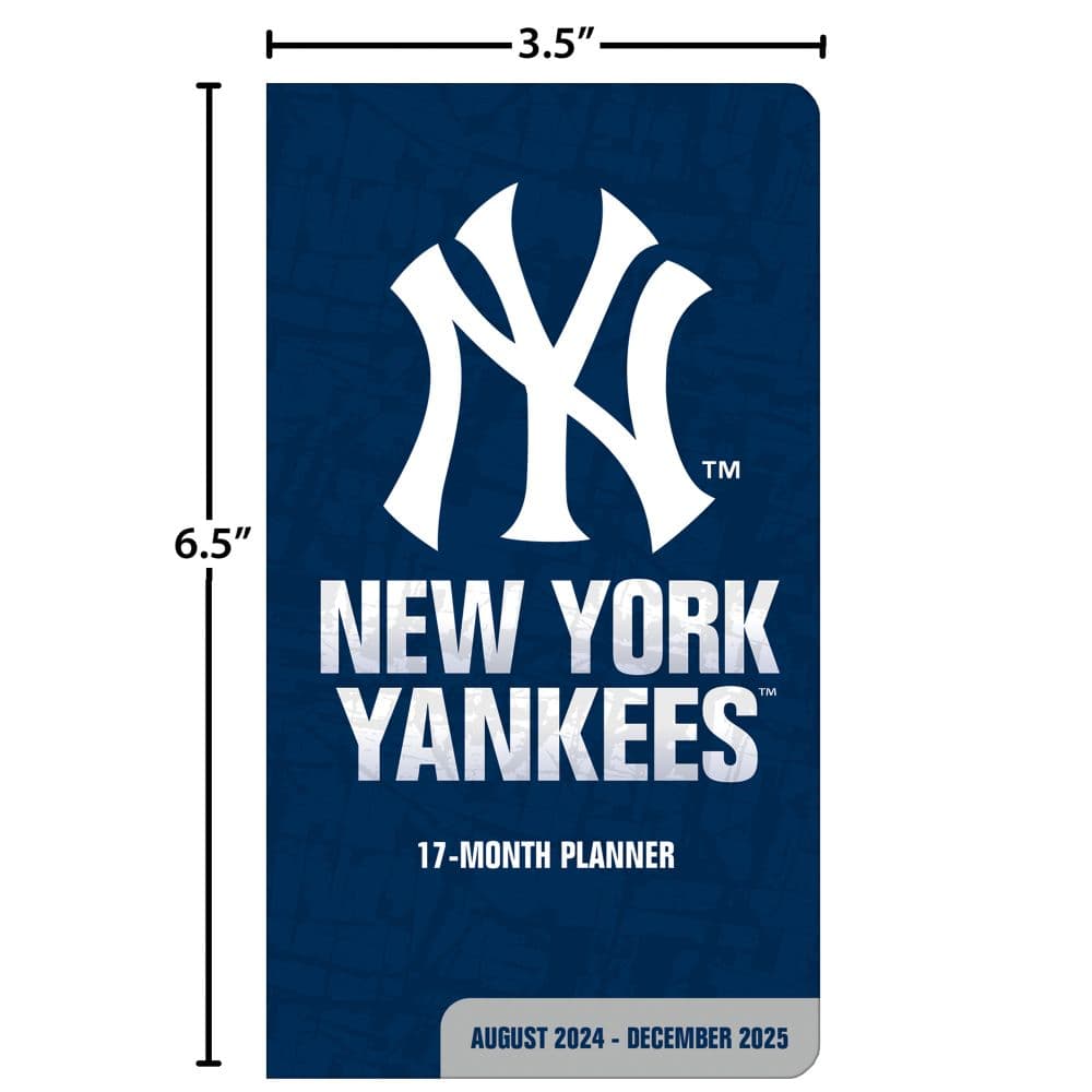 MLB New York Yankees 17 Month 2025 Pocket Planner Fifth Alternate Image