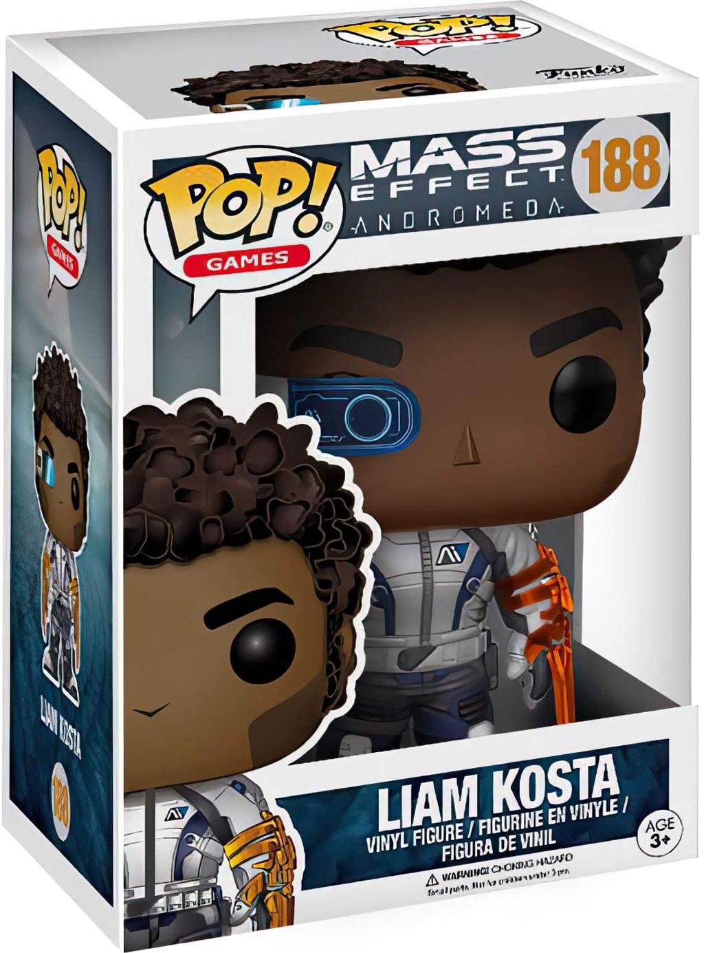 POP! Vinyl Mass Effect Andromeda Liam Costa Alternate Image 1