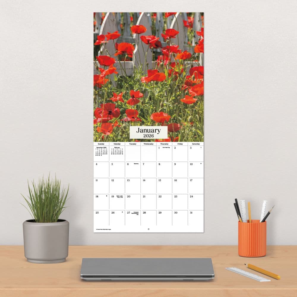 Texas Wildflowers 2026 Wall Calendar Fourth Alternate Image