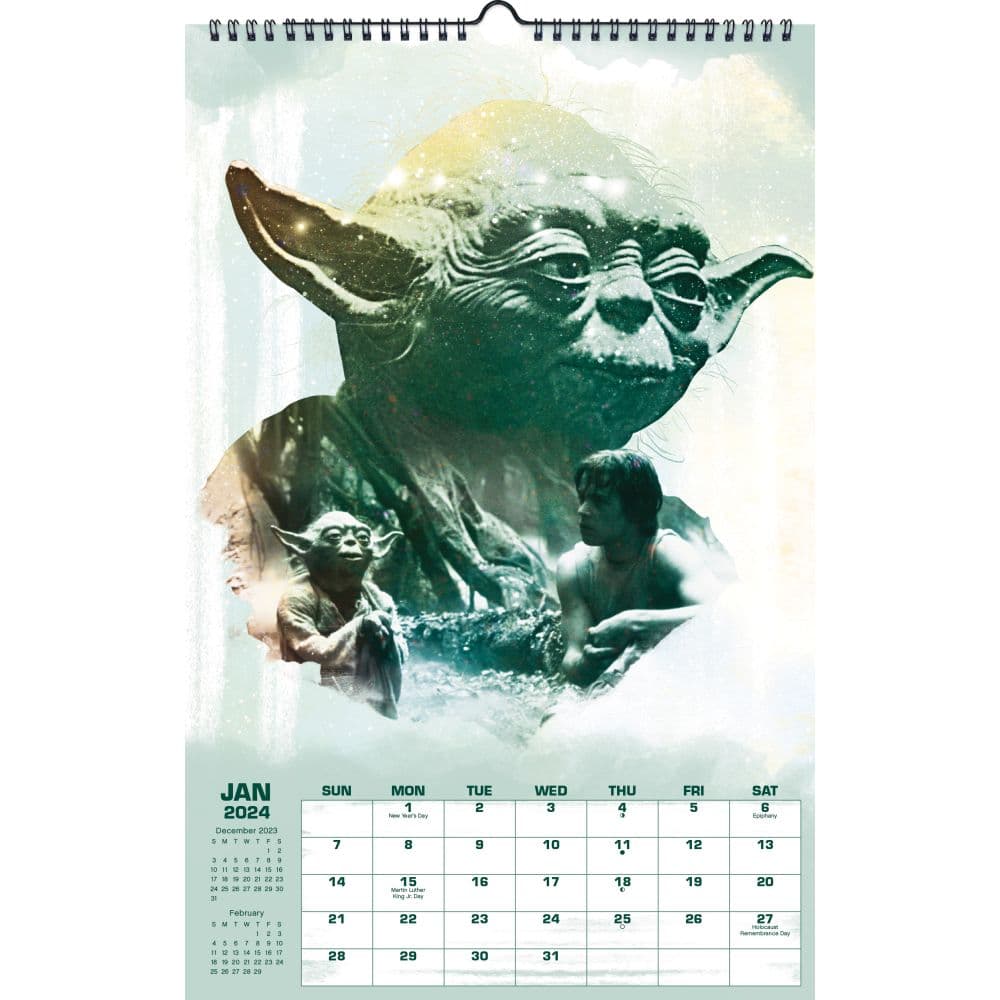 Star Wars Poster 2024 Wall Calendar Alternate Image 3