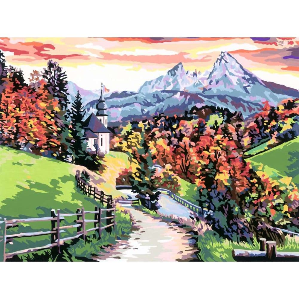 Beautiful Bavaria Paint by Number Kit First Alternate Image width=&quot;1000&quot; height=&quot;1000&quot;