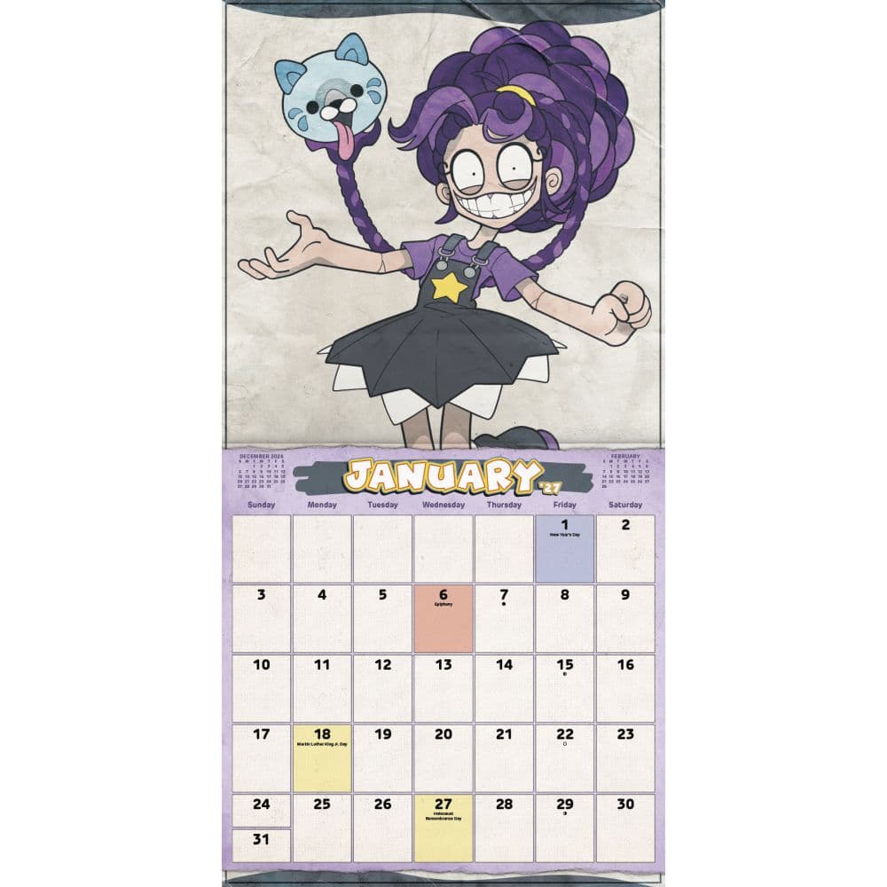 Poppy Playtime 2027 Wall Calendar Second Alternate Image