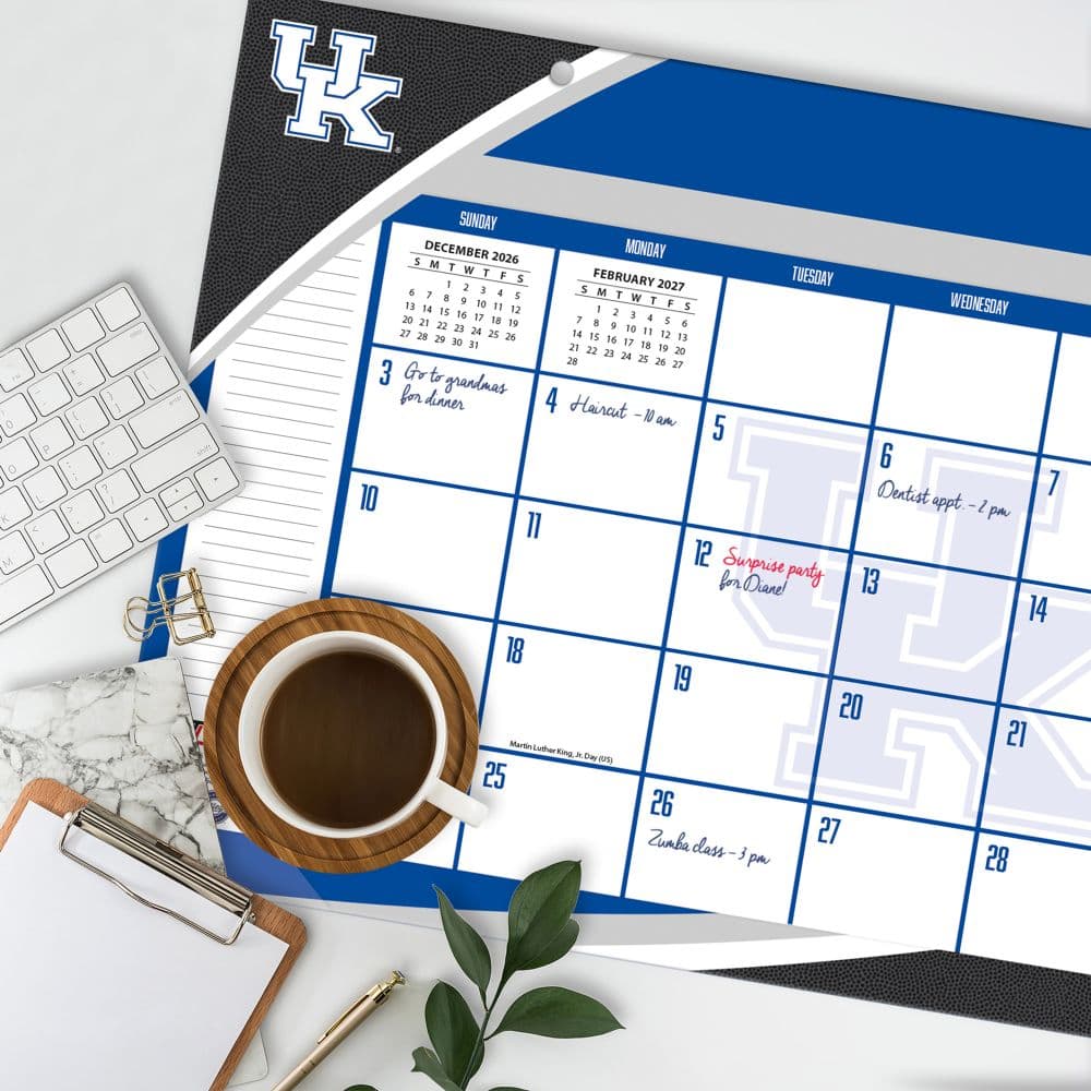 Kentucky Wildcats 2027 Desk Pad 17" X 11" Fourth Alternate Image