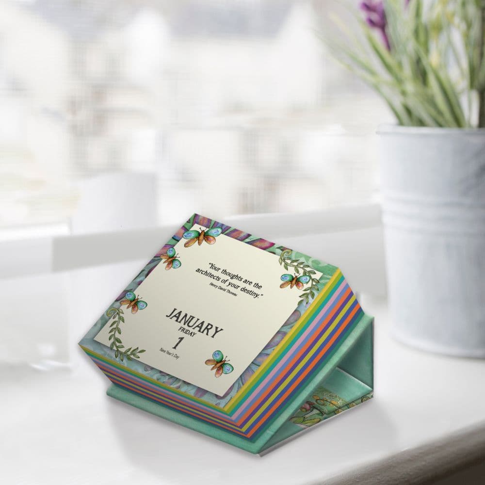 Live Love Dream 2027 Mini Desk Calendar by Lisa Kaus Fifth Alternate Image