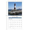 image Lighthouses Photo 2027 Mini Wall Calendar Fourth Alternate Image