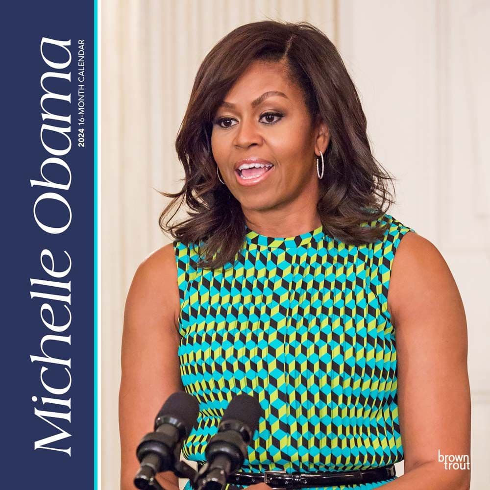 Michelle Obama 2024 Wall Calendar Main Image