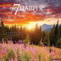 image 7 Habits Of Highly Effective People Franklin Covey 2026 Wall Calendar Main Image