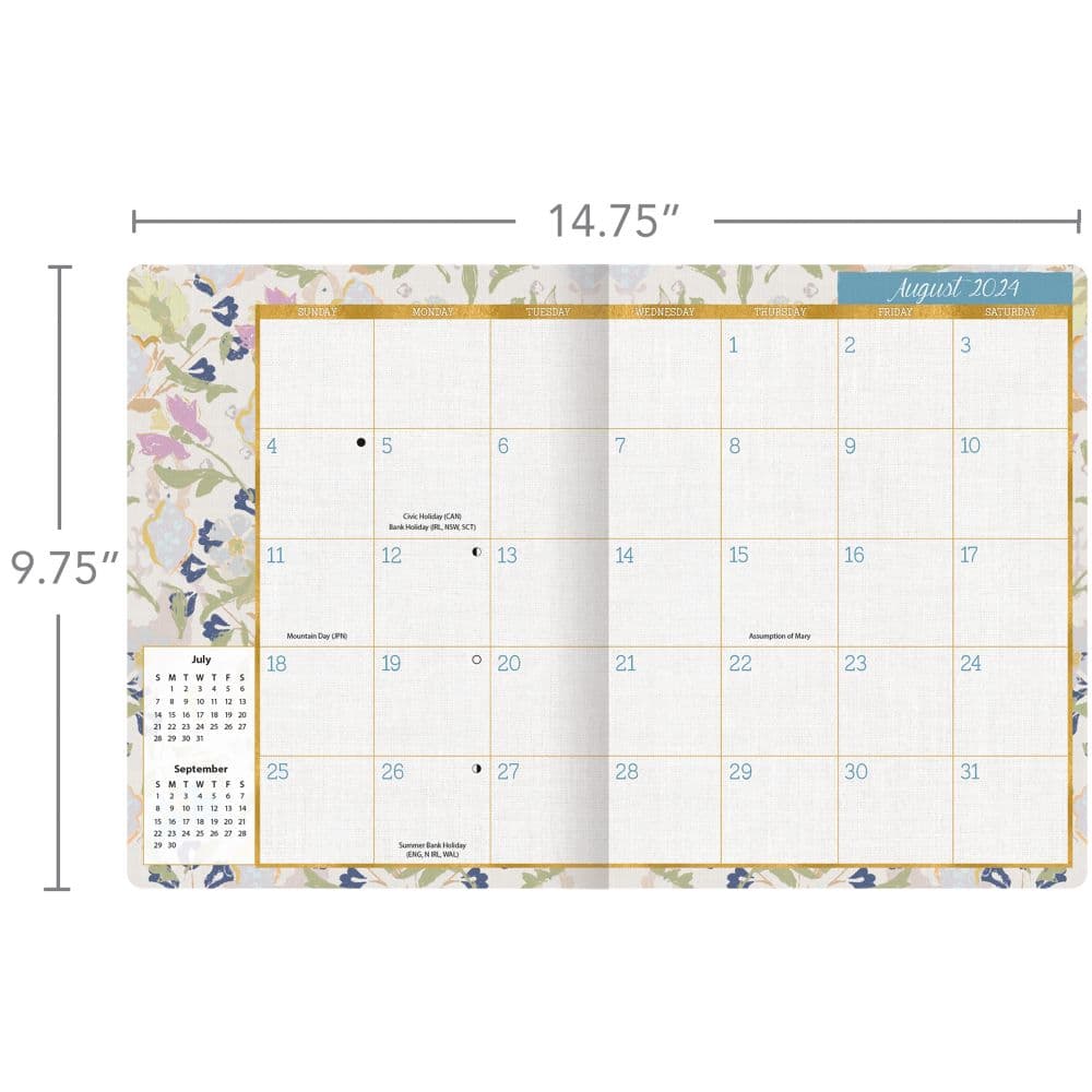 Patina Vie 2025 Monthly Planner Sixth Alternate Image width="1000" height="1000"