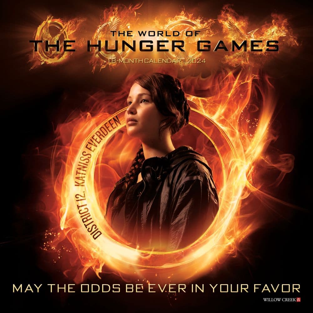 image Hunger Games 2024 Mini Wall Calendar Main